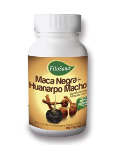 Black Maca Capsules + Huanarpo Macho FitoSana